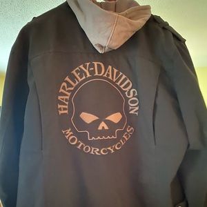 Harley cold weather jacket with zip out lining